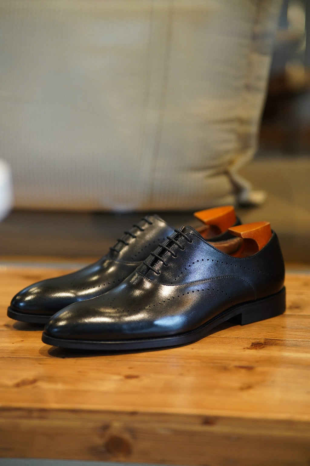 Brown Patina Luxury Italian Cut Oxford Shoes | LUXE & CRAFT