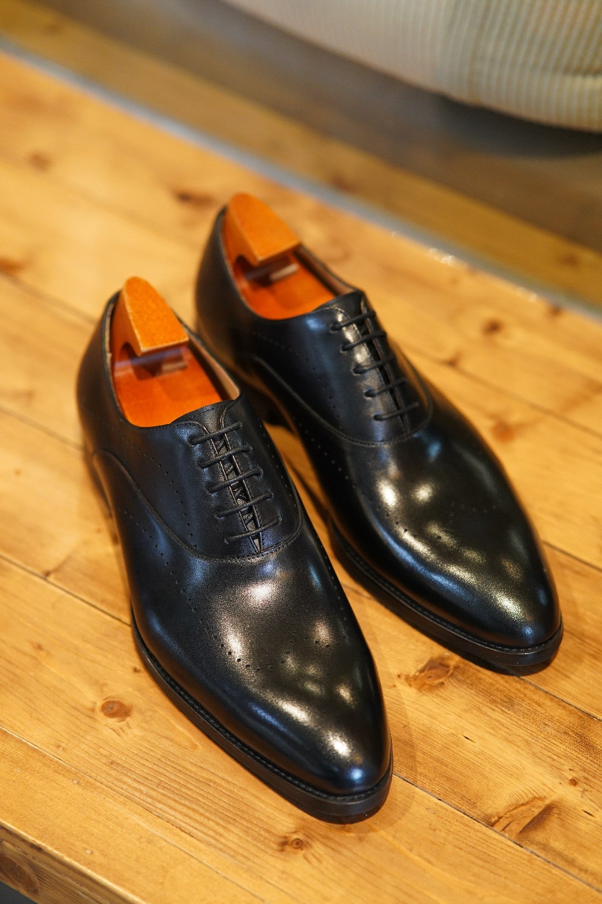 Brown Patina Luxury Italian Cut Oxford Shoes | LUXE & CRAFT