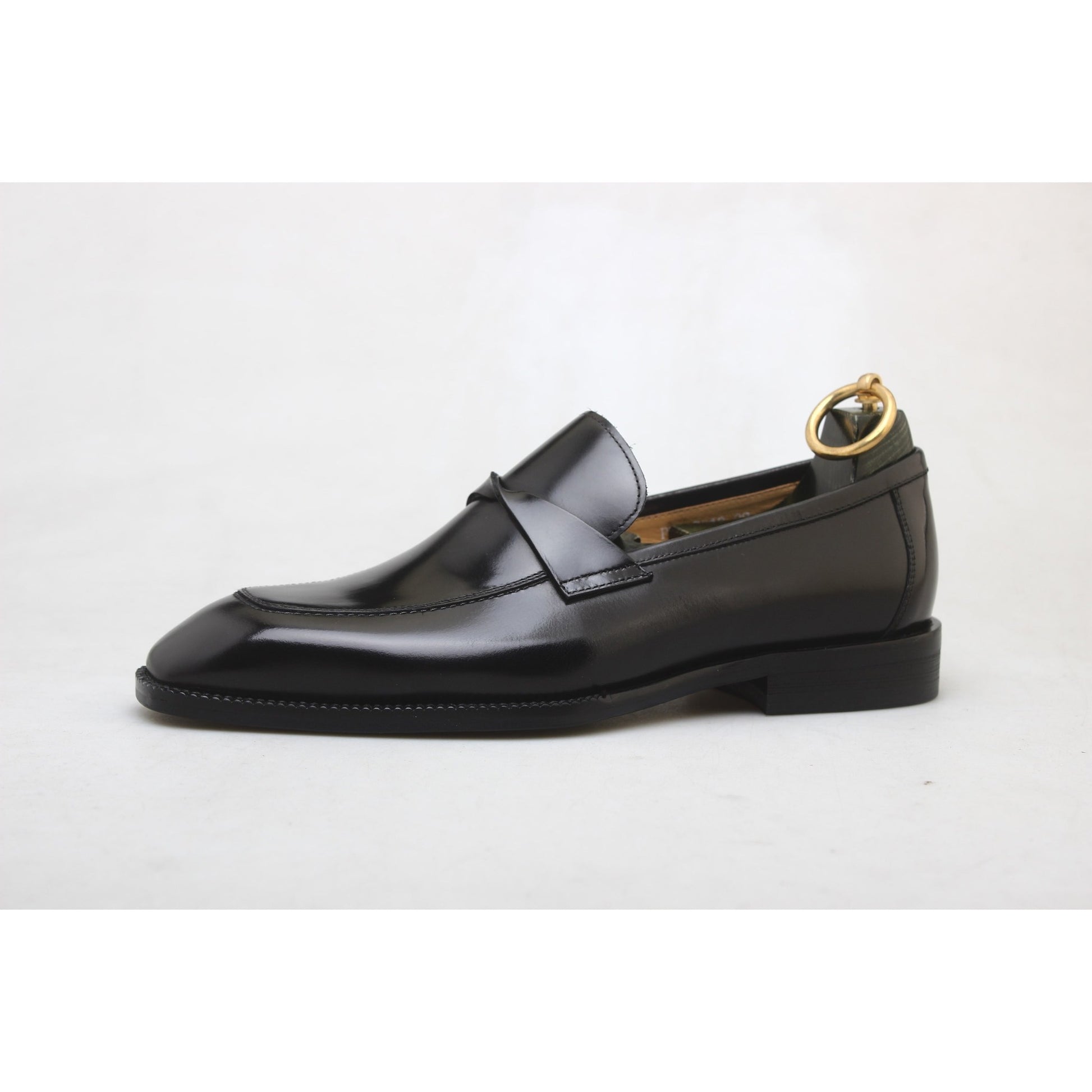 Premium Black Dress Loafers – Italian-Style Finish | Luxe & Craft